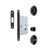 JANDEL - NET SLIDING DOOR CLOSING KIT. BLACK Ø56 EXTERIOR, D48 INTERIOR.