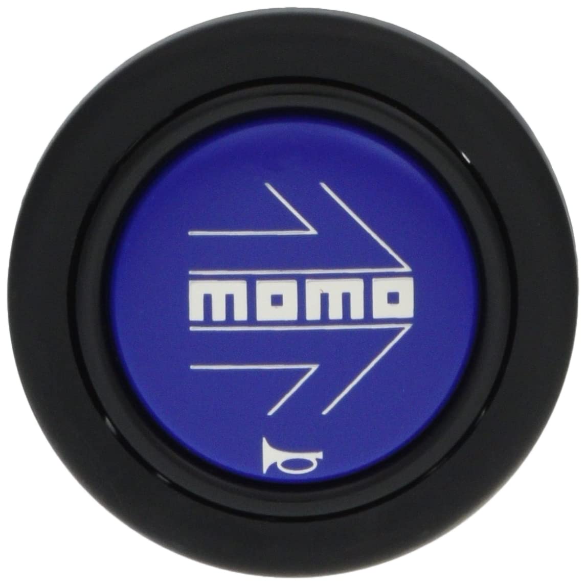 Кнопка гудка MOMO [Стрелка Синяя] ARROW MATT BLUE (без центрального кольца) HB-20
