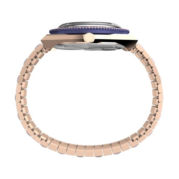 [Timex] Q Timex Watch Quartz Water Resistant Mineral Glass Light Purple Dial TW2W87700 Unisex