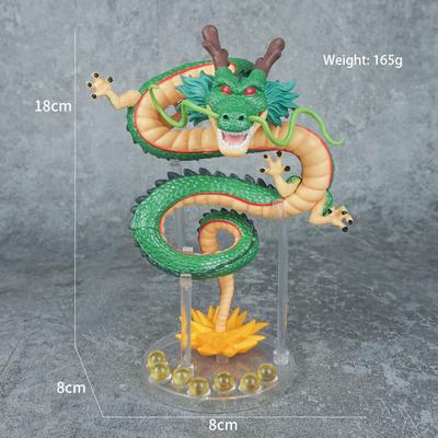Anime Dragon Ball Shenron Summon Shenron Scene Anime Action Figure Model Gifts Collectible Figurines for Kids 18cm