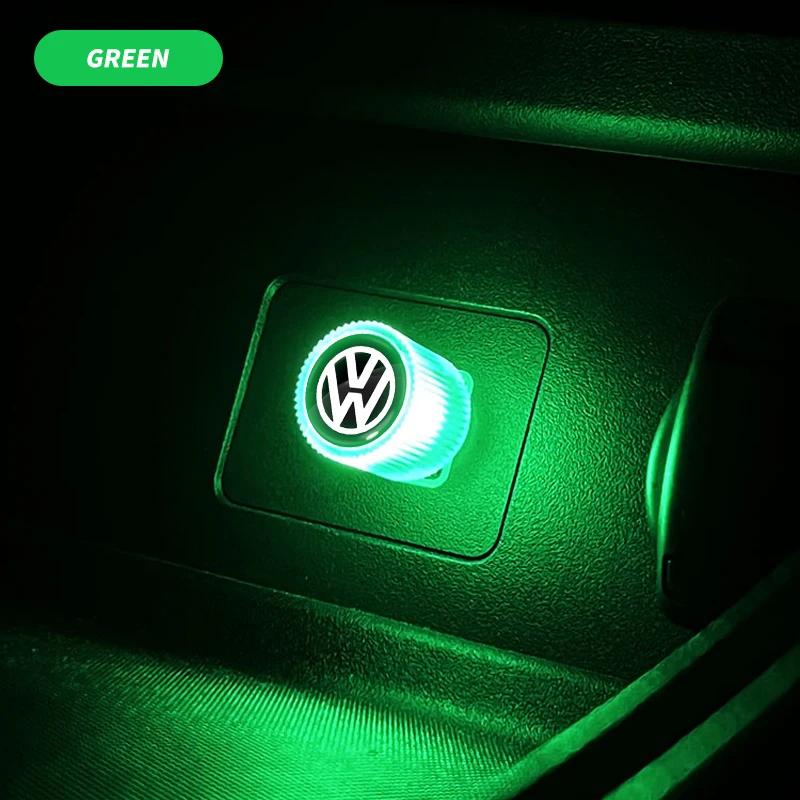 

Для VW Volkswagen Jetta MK5 Golf Міні-USB світлодіодне автомобільне світло Автомобільне світло атмосфери салону для Volkswagen GTI Rline Polo Golf MK8 До зелений