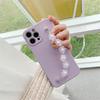 ins Korean wind flower bracelet iPhone11promax mobile phone case Apple 11/11pro matte soft case