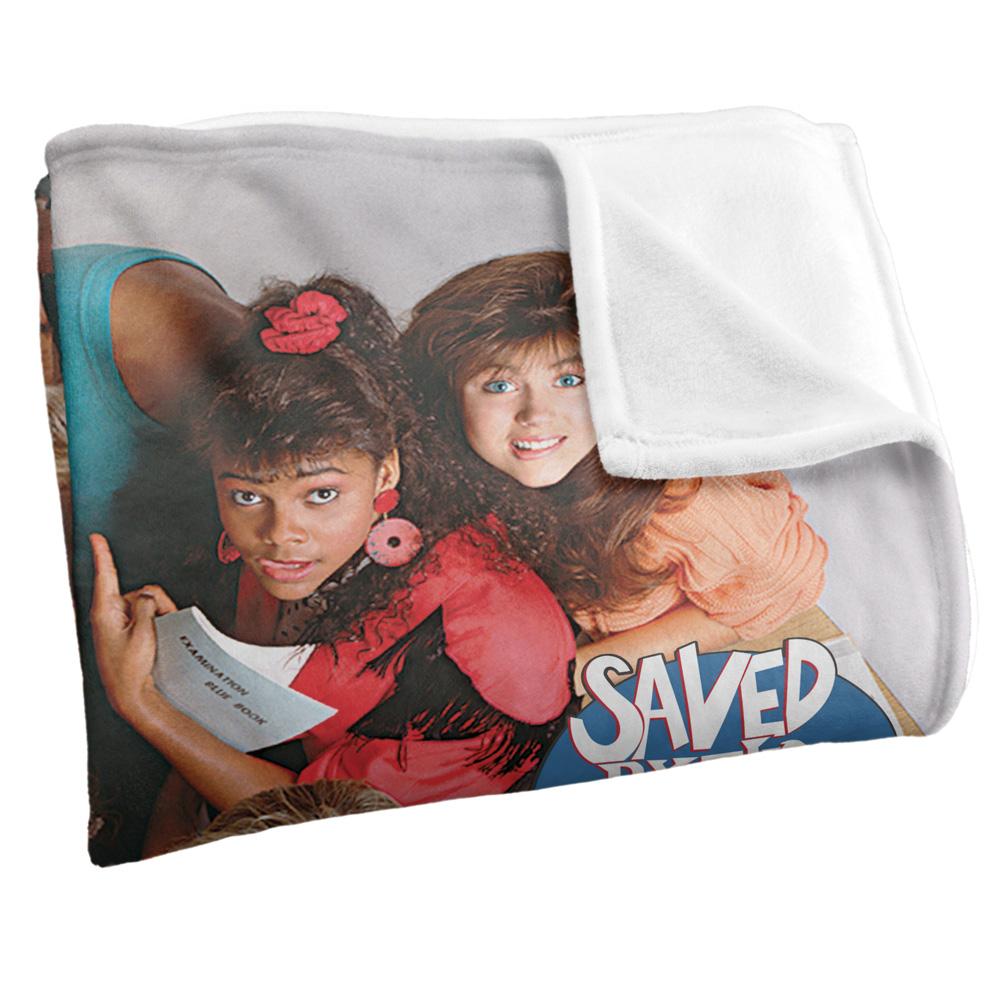 Saved By The Bell Silky Group Shot Supersoft Blanket