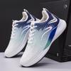 Sneakers for Men's Spring New Flying Knitted Breathable Shoes for Men's Lightweight Trendy Paired with Fashionable Running Shoes for Men's Shoes