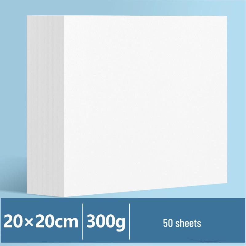 Thickened Square Oil Pastel Paper: Children's Doodle & Drawing Set