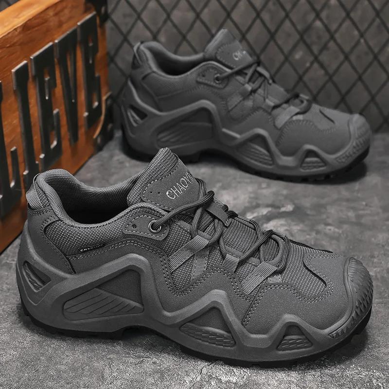 

Мужские ботинки Texana Удобная обувь для активного отдыха для мужского альпинизма и пешего туризма Дышащая Противоскользящая Прочная мужская обувь 39 серый