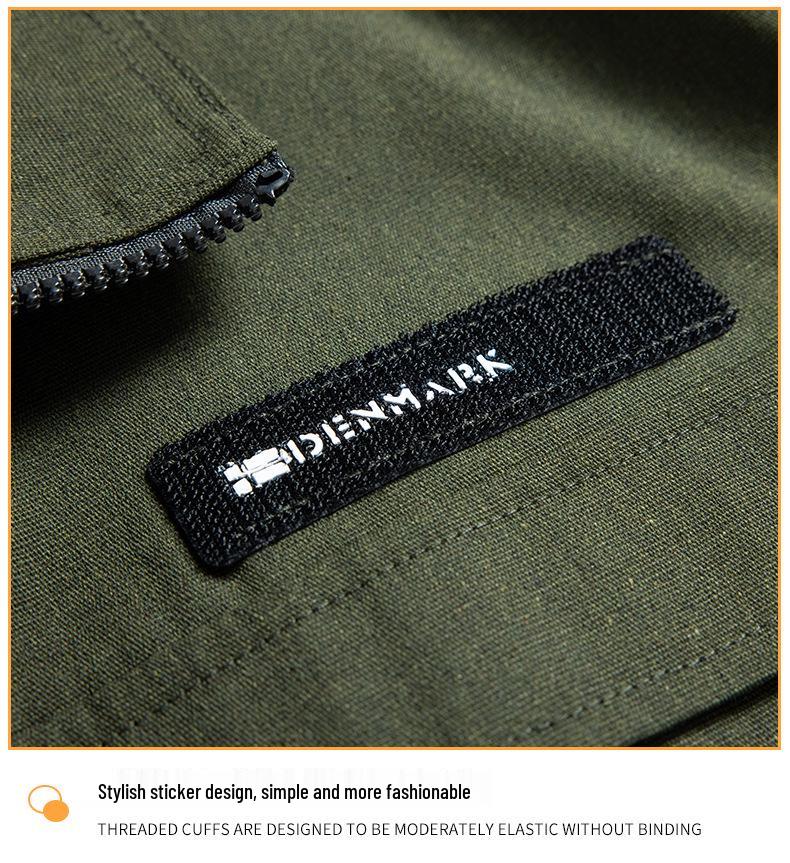 Men's and Women's Cotton Workwear Set, Anti-scalding and Wear-resistant for Welders and Auto Repair, Suitable for Spring and Autumn.