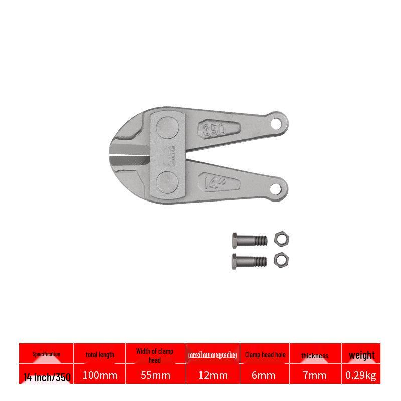 High Leverage Eagle Beak Wire Cutters - Heavy-Duty Pliers for Cutting Steel, Iron, and Rebar