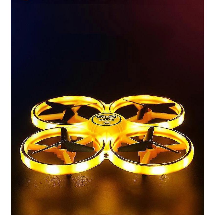 Mini-Drohne für Kinder, Gestensteuerung Drohne, Surppannyc Manuell gesteuerte Drohne mit Sensor, Indoor-Drohne für Kinder, Kleiner RC-Quadcopter, 360-Grad-Flip, Mit LED-Licht