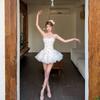 Floral Strapless Puffy Princess Birthday Dress