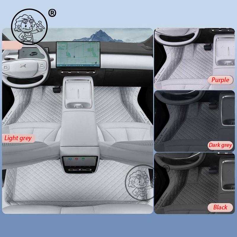 For XPENG P7+ 2026 2027 Car Floor Mats Dirt-resistant Foot Carpet Floor Cover Auto Interior Styling Decorative Accessories