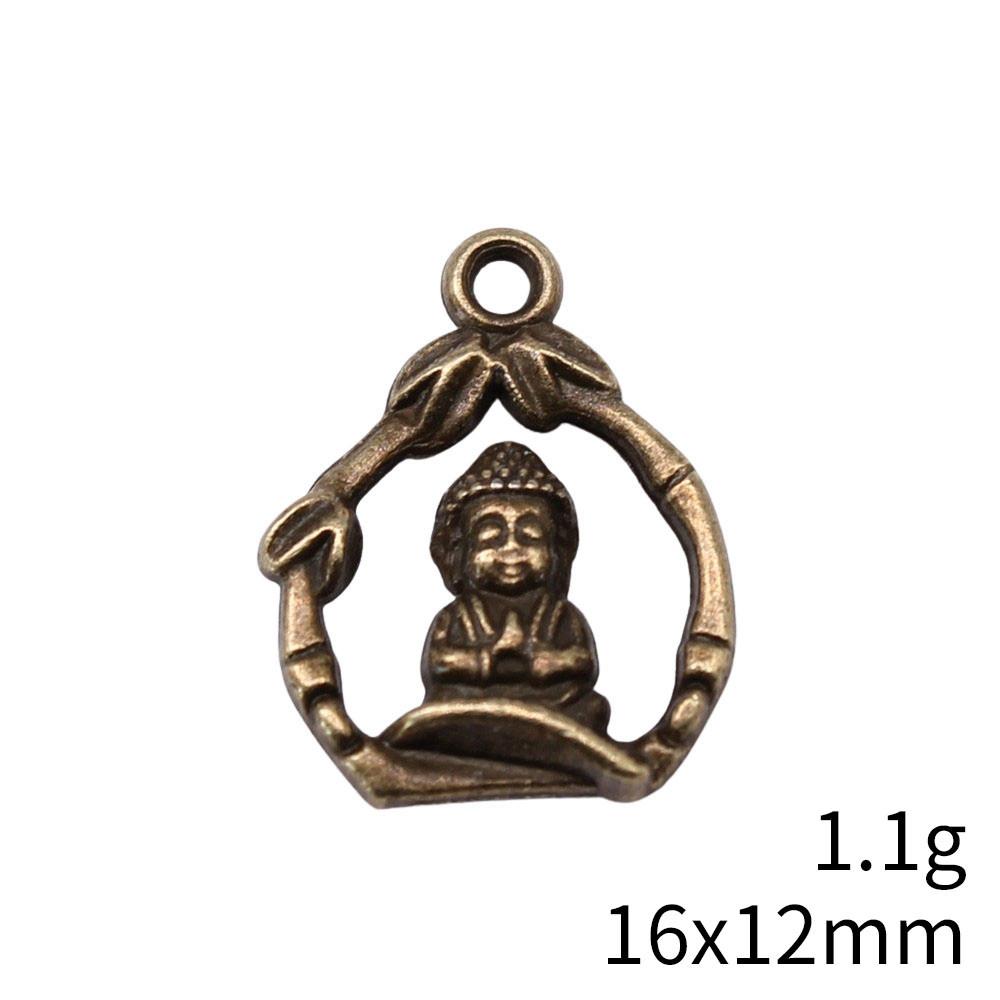 Thanksgiving Day Charms For Nails Buddha Statue Charms Pendant Home Garden Bracelet Pendant