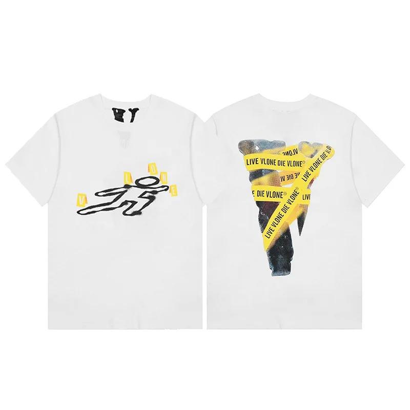 AmiriVLONE FOG Short Sleeve Death God Limited Edition Oversized Streetwear T-Shirt Loose Print American Juice WRLD