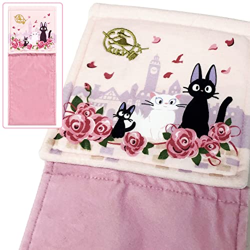 Senko Kiki's Delivery Service Jiji and Date Paper Holder Cover, Pink, Character Jiji, Cat, Ghibli, 66973