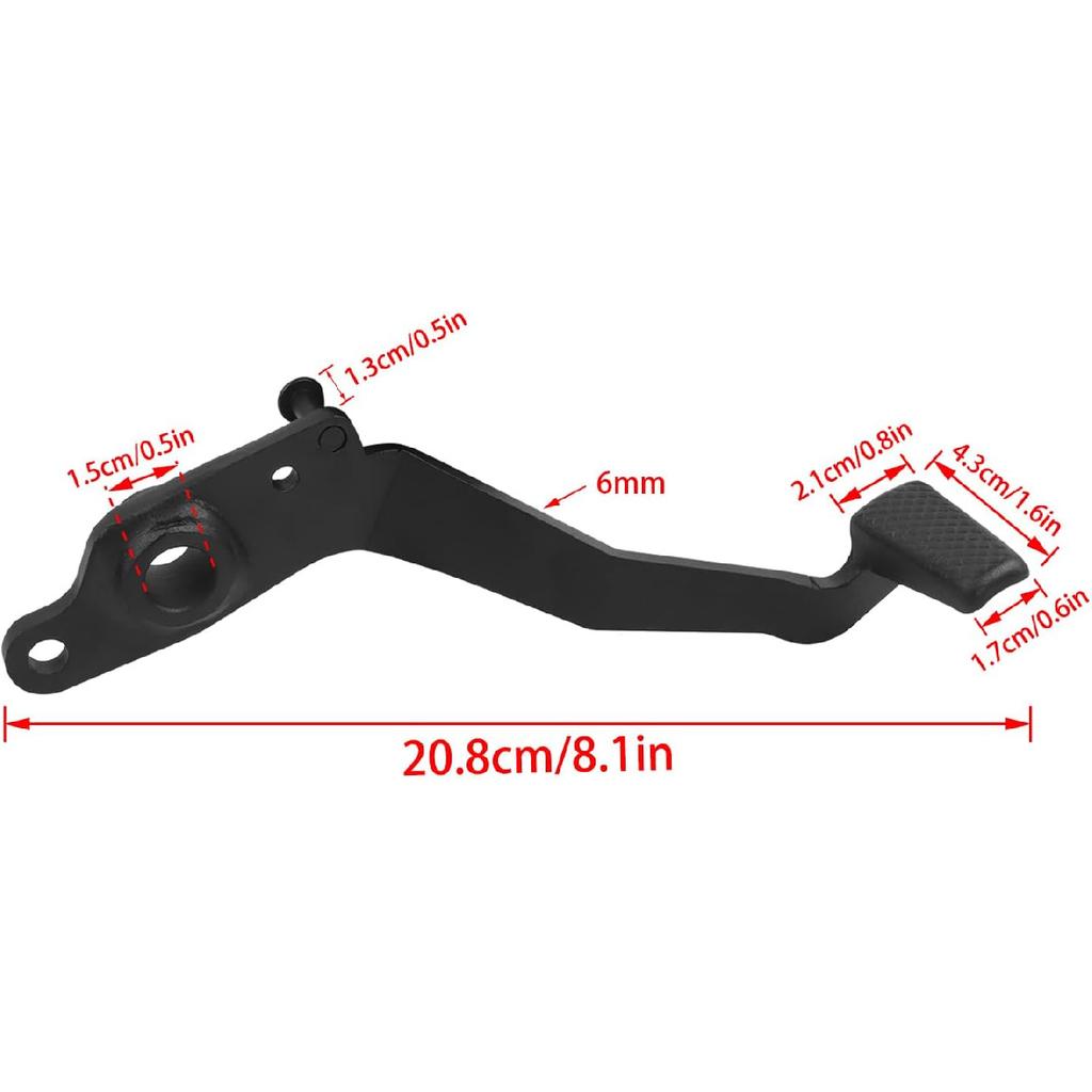 CHIFUN Foot Brake Pedal for Ninja 650 2017-2026, Ninja 650 ABS 2017-2025, Z650 2017-2022, Z650 ABS 2019-2023, Z650RS 2022-2025, Brake Lever