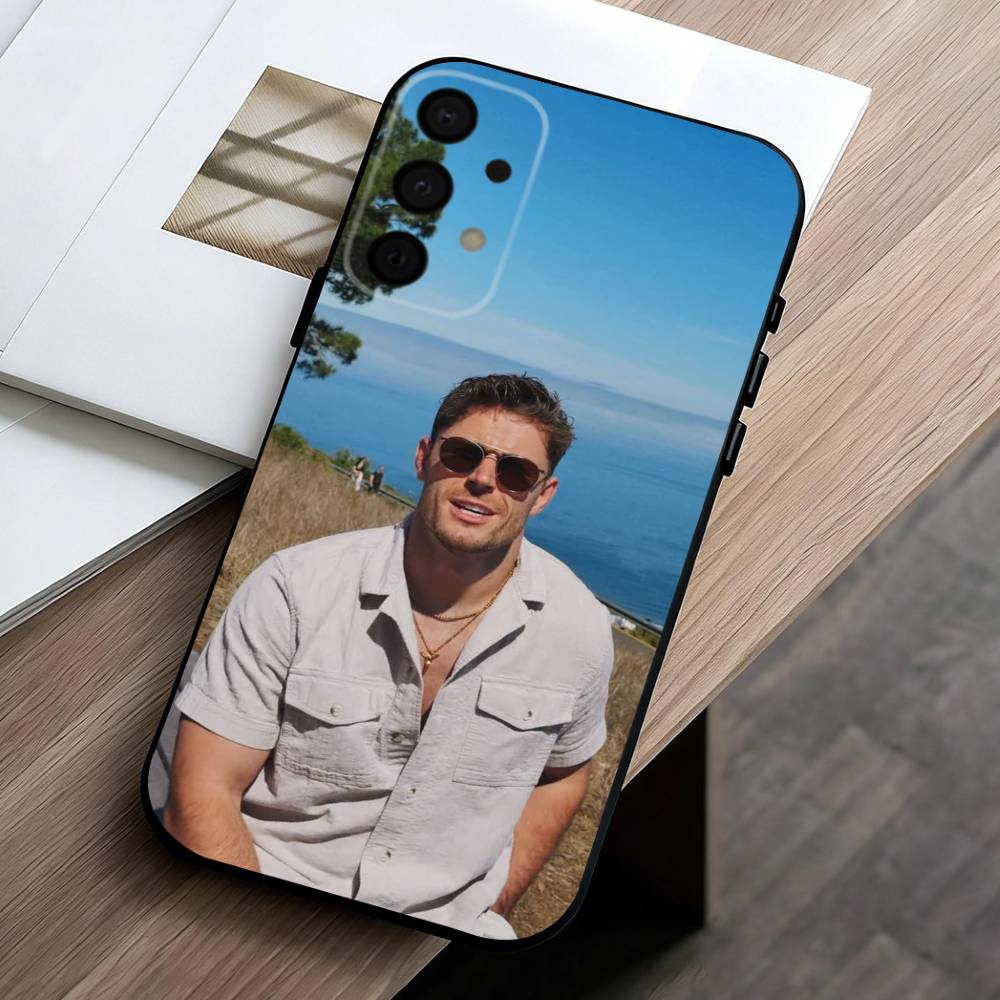 Actor Callum Kerr phone Case For Samsung Galaxy A73,A72,A71,A70,A53,A52,A51,Others Soft Black Shell