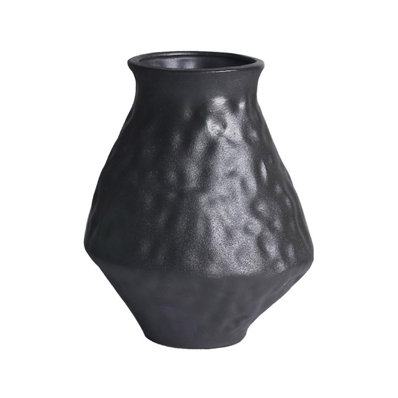 Keramik Blumengesteckvasen Natürliche Unvollkommenheiten Handgefertigte Dekoration für Wohnzimmer Schlafzimmer