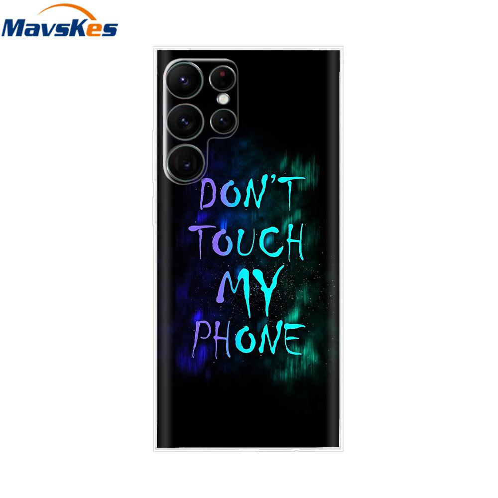 For Samsung Galaxy S22 Case S22 Ultra Transparent TPU Soft Silicon Cover For Samsung S22 Plus GalaxyS22+ Back Cases Phone Bumper