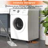 24 Wheel Washing Machine Support Stand Extendable Furniture Moving Tool Heavy Duty Refrigerator Base Mount for Home Appliance