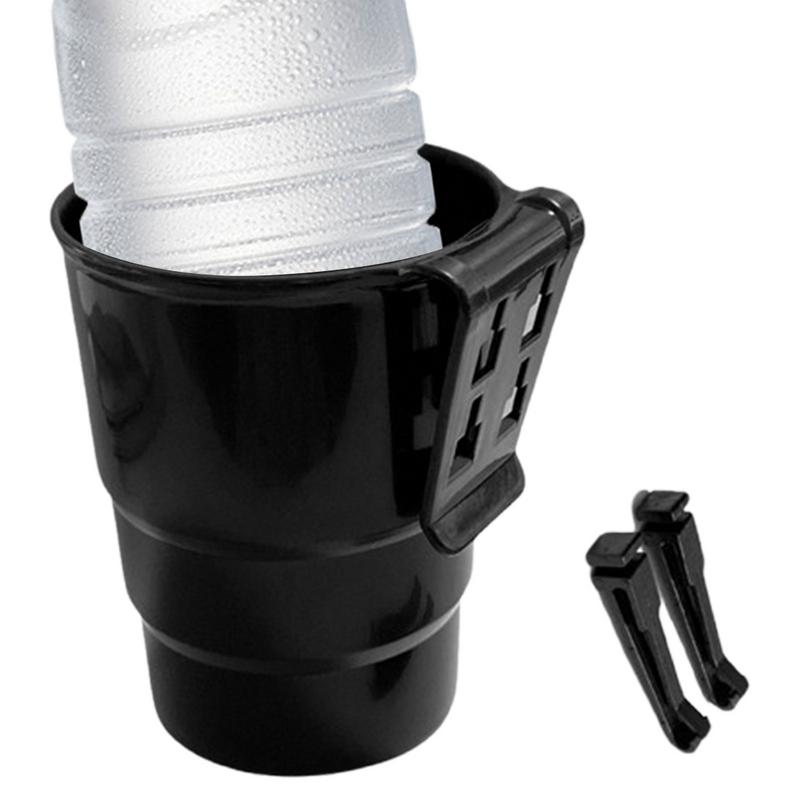 Automotive Cup Holders Multipurpose Air Vent Water Bottle Holder Black Beverage Holder Portable Water Cup Stand For Seat Backs