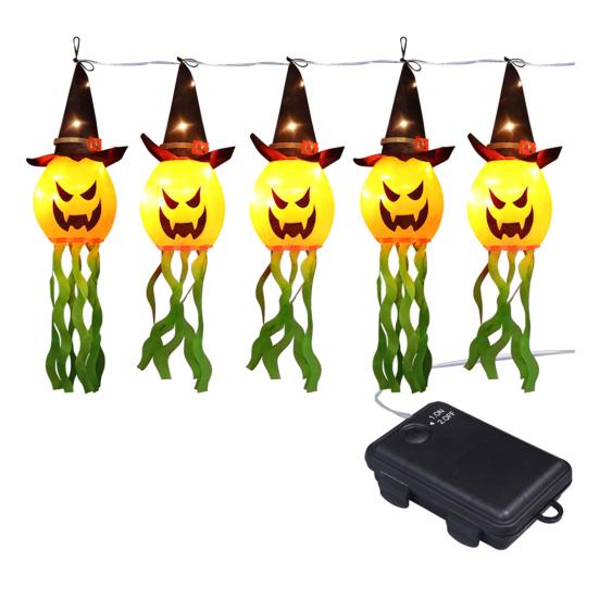 Yousheng Halloween Light Up Hanging Ghost Decoration Spooky LED Ghost Light for Indoor Front Porch Yard Bedroom Decor