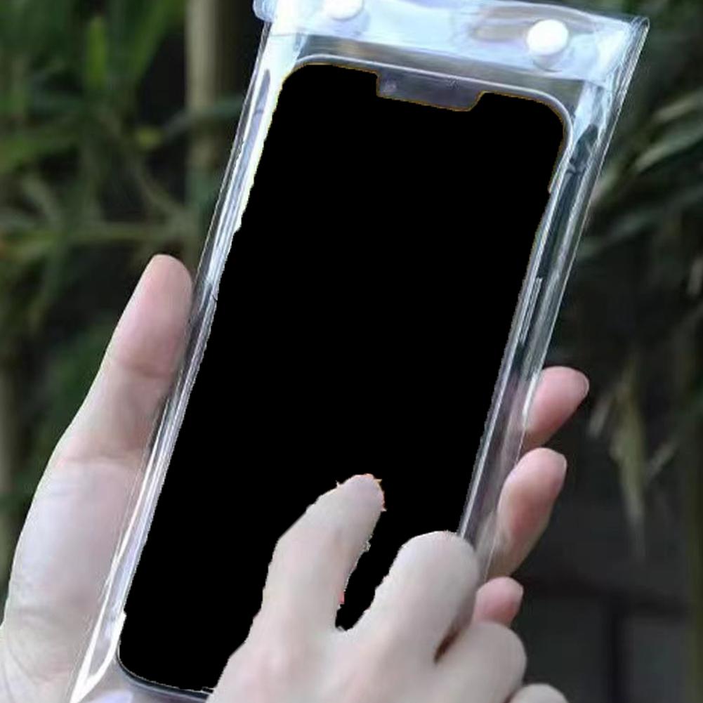 Simple Style Transparent Thickened Mobile Phone Bag Phone Used N For Rider Suitable EWW Touchab O7O5