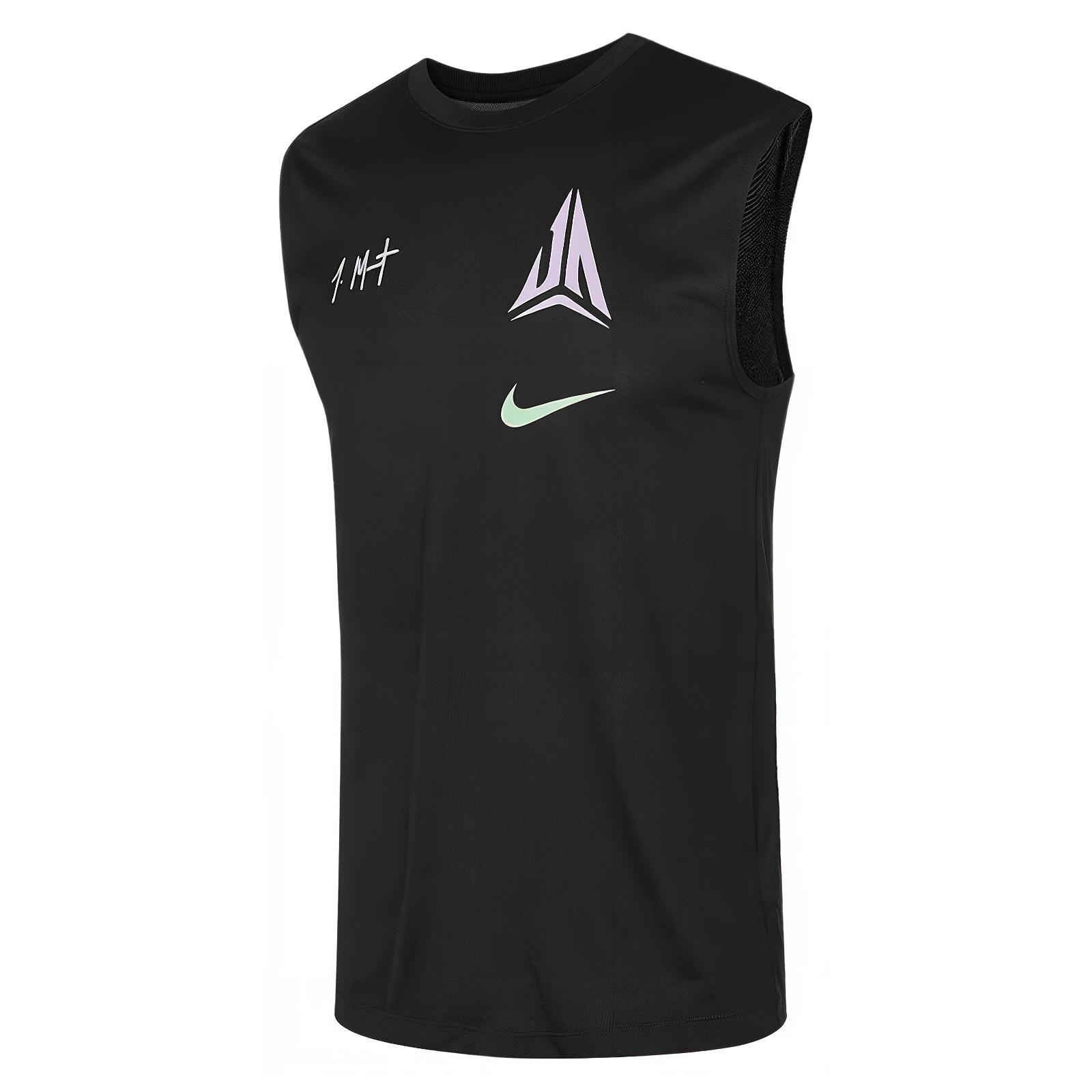 Nike Спортивная тренировочная повседневная безрукавка Dri-Fit мужская майка черная FV8401010 S