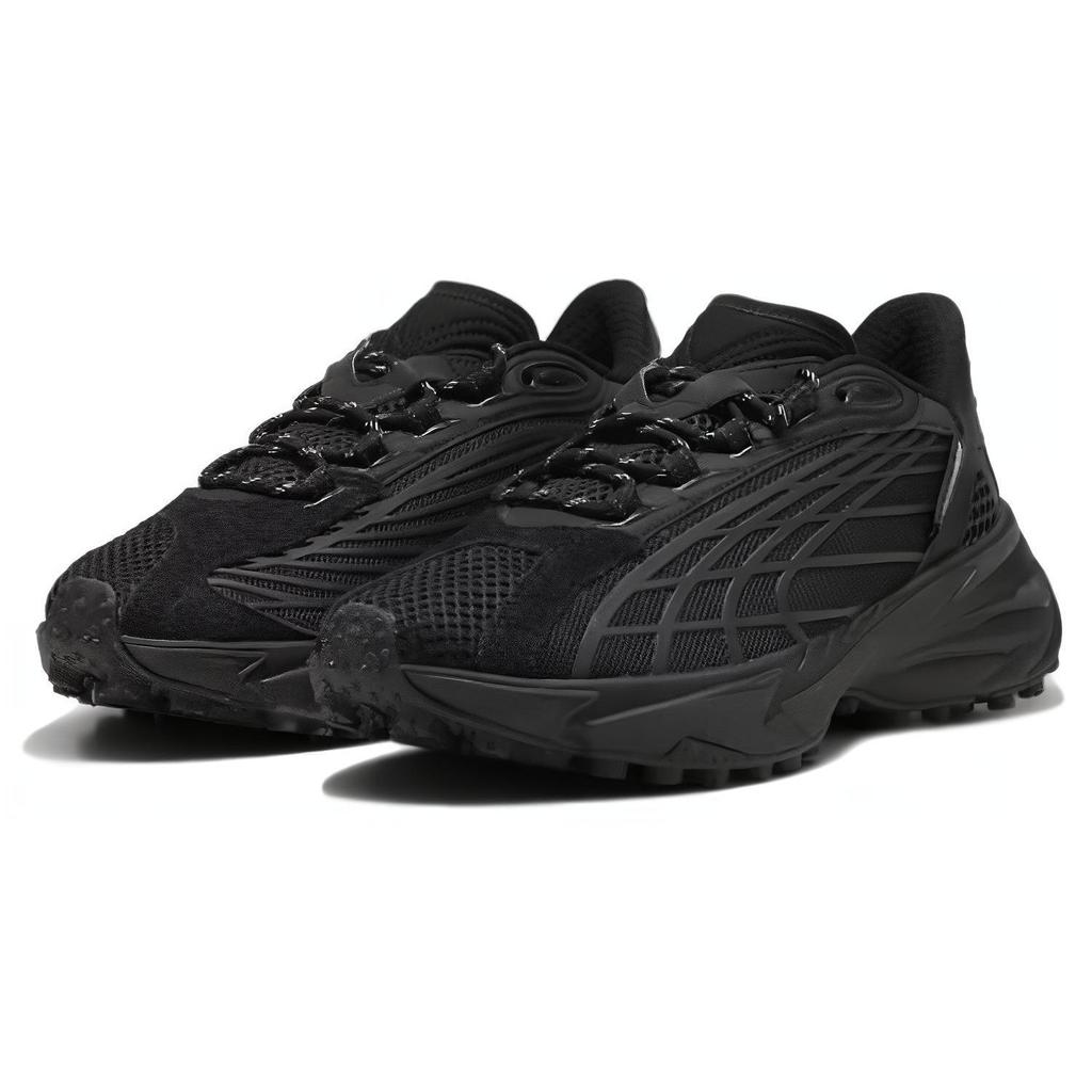 Pleasures X Puma Spirex Black Men Sneakers 396037-01