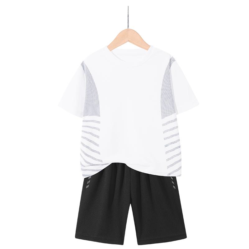 Children s Sports Set Boys  Football Jersey Children s Sports Training Uniform Football Jersey 2-Piece Set 100