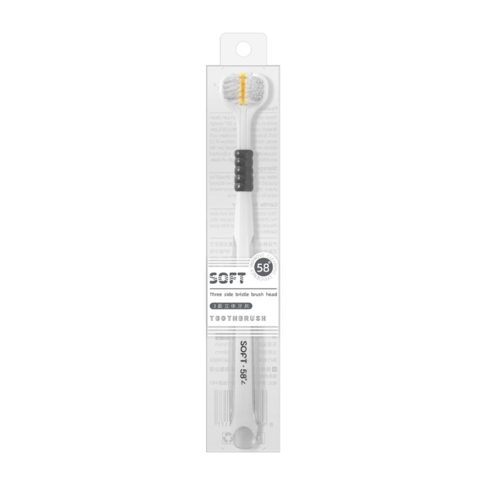 U-shaped Three Sided Toothbrush 3D Fully Wrapped Soft Bristled Cleaning Brush Adult Household Gift Tooth Care