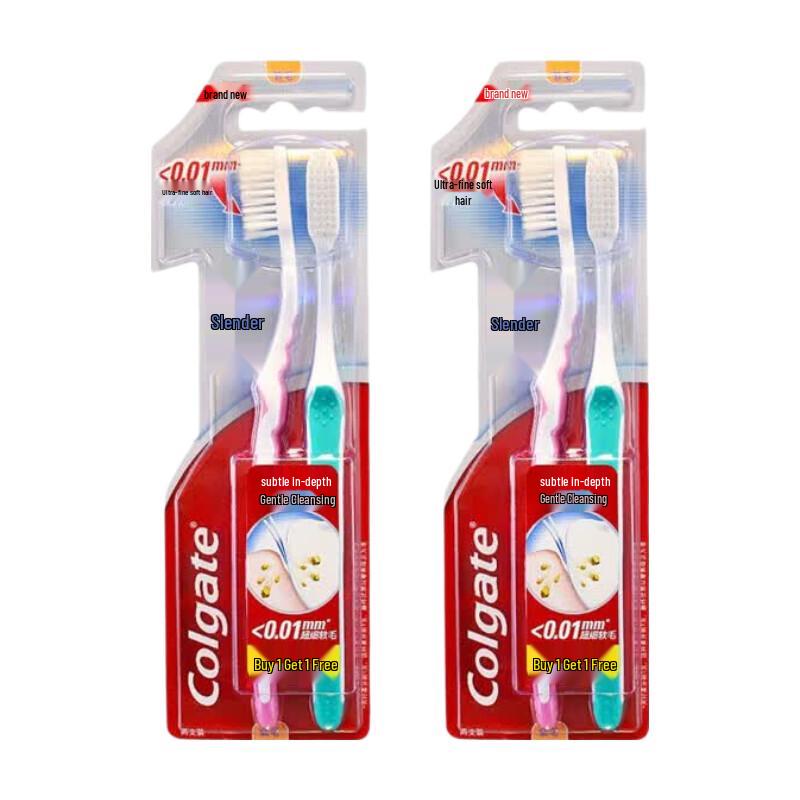 Colgate Slim Soft Toothbrush 4-Pack