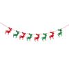 Christmas Decoration Supplies, Hanging Flags, Scene Arrangement, Non-Woven Fabric, Flag Pulling