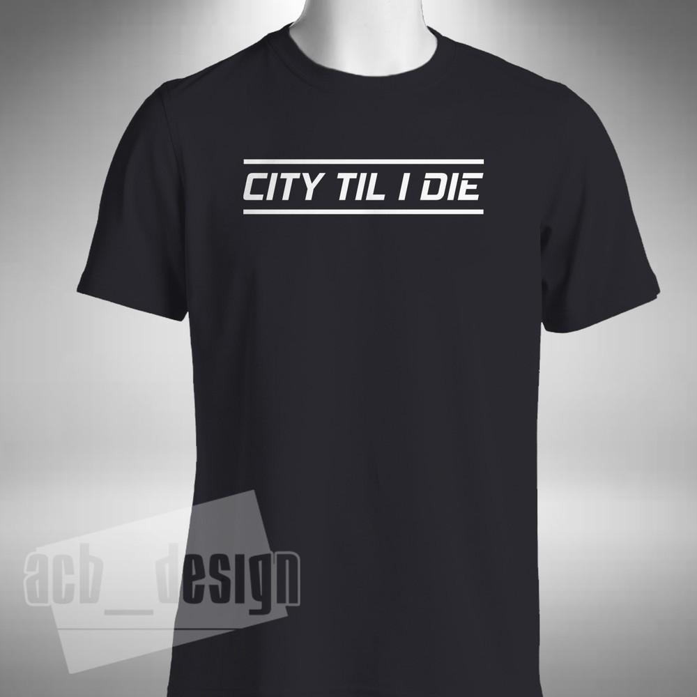 

City Til I Die T-Shirt Bradford City Football Wembley Play Off Final 2017 XL