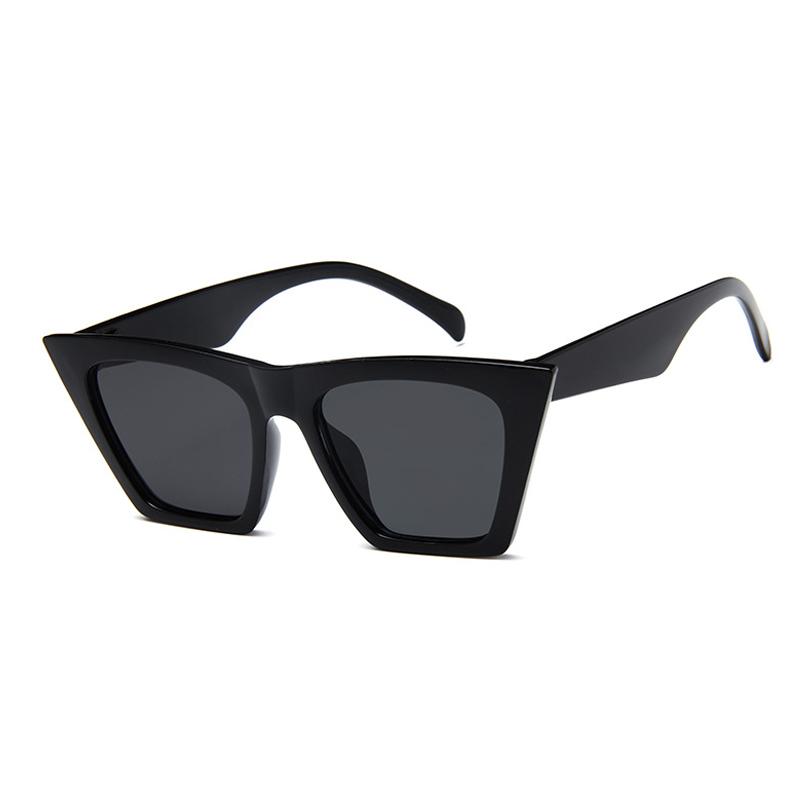 Higodoy Fashion Retro Square Women Sunglasses Brand Designer Luxury Ladies Vintage Eyewear Sol Mirror Sun Glasses UV400