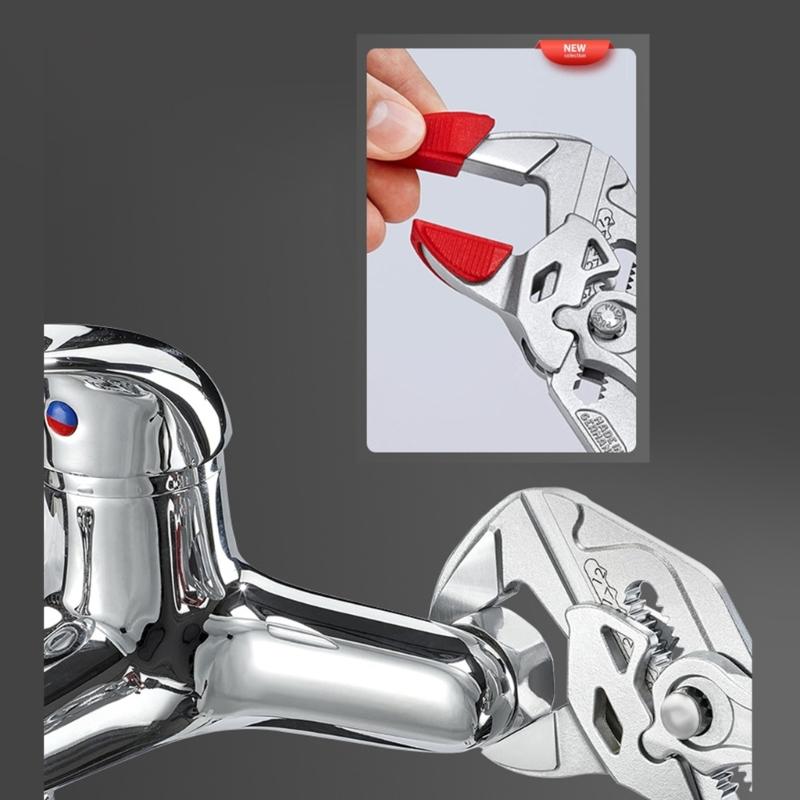 Quick Adjust Water Pump Pliers with Not  Slip Plastic Dipped Handle Manual Plier Tool for Home Plumbing & Auto Repair