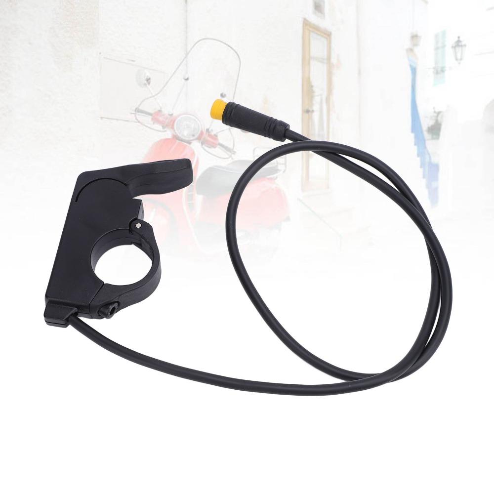 Acceleratore a Dita Elettrico per Bicicletta 140X Acceleratore a Pollice a 3 Pin Acceleratore per Scooter Elettrico Bicicletta Elettrica
