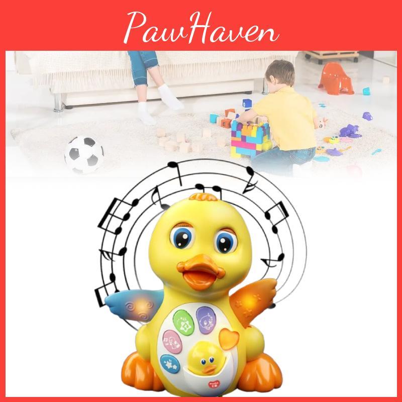 Baby Yellow Duck Development Toy Sound Children Early Education Festival Gift