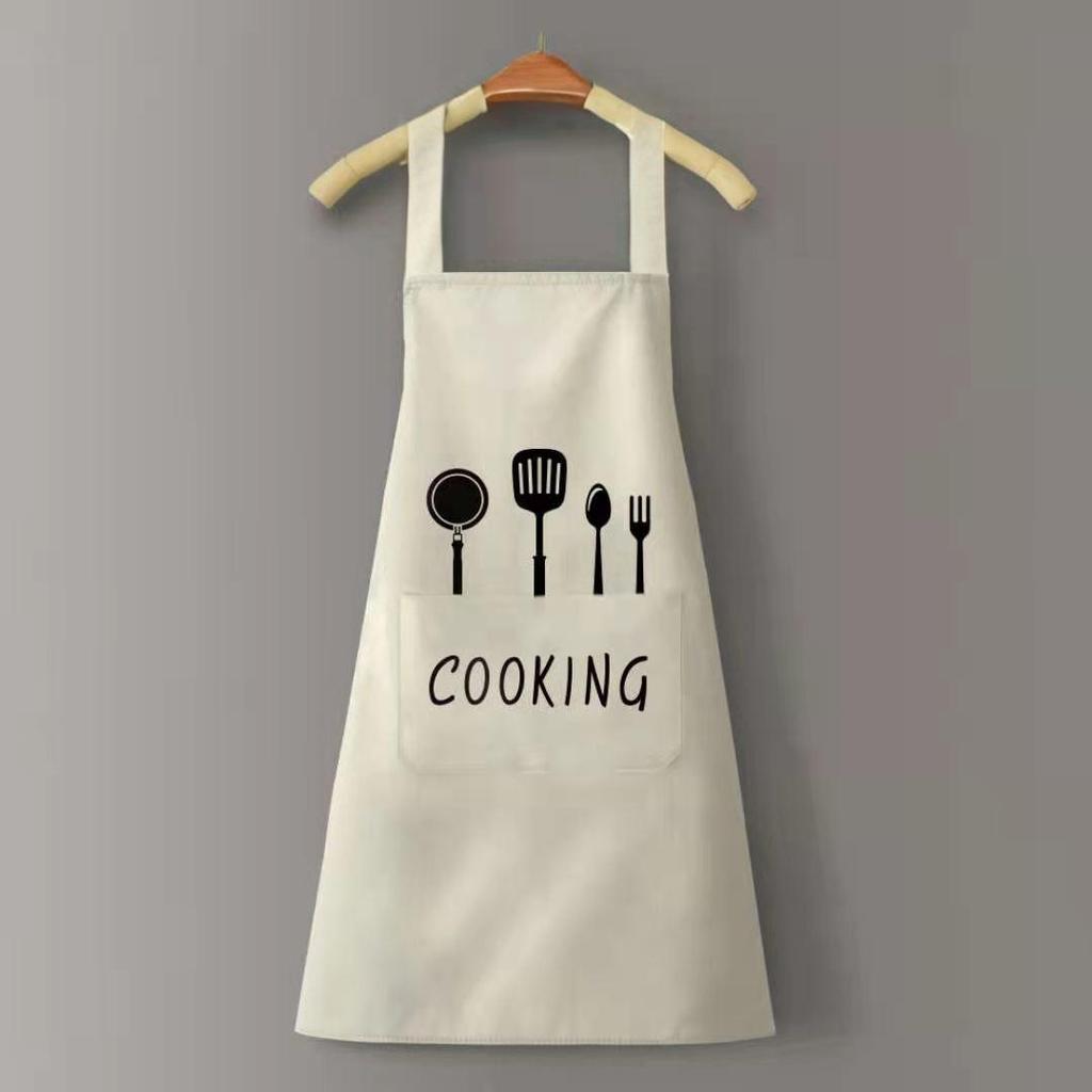 Super Waterproof & Oil-proof Kitchen Apron for Men & Women – Stylish Waist Apron