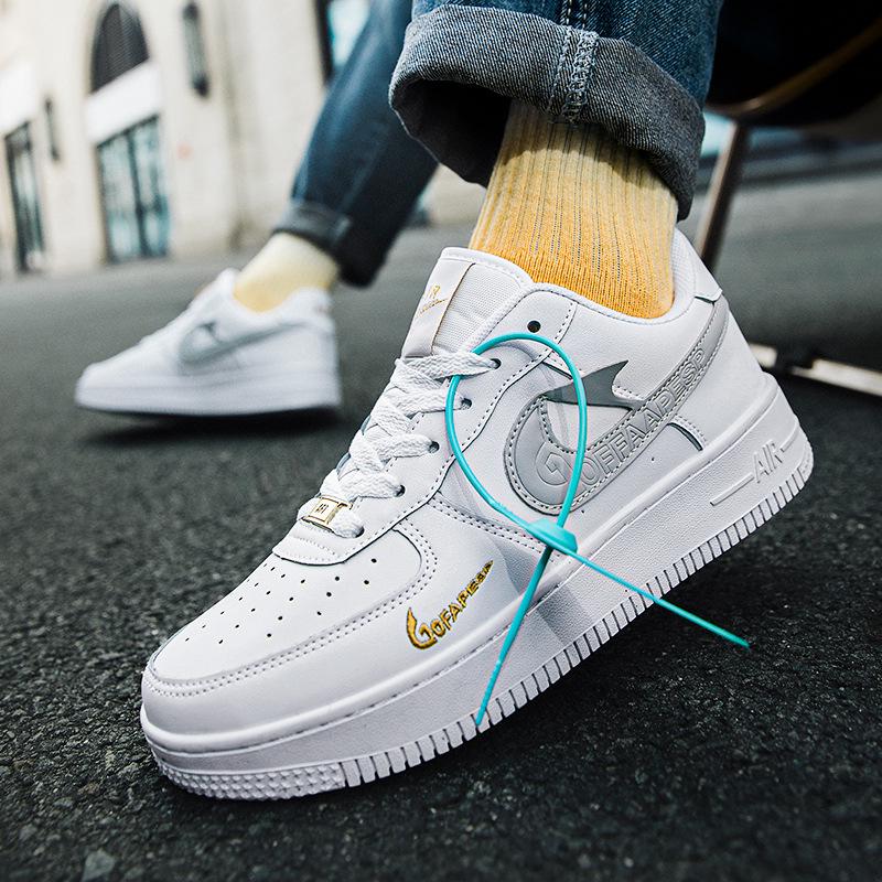 Pantofi sport AJ Couple Air Force One cu talpă joasă: Pantofi sport pentru bărbați și femei, pentru toate anotimpurile