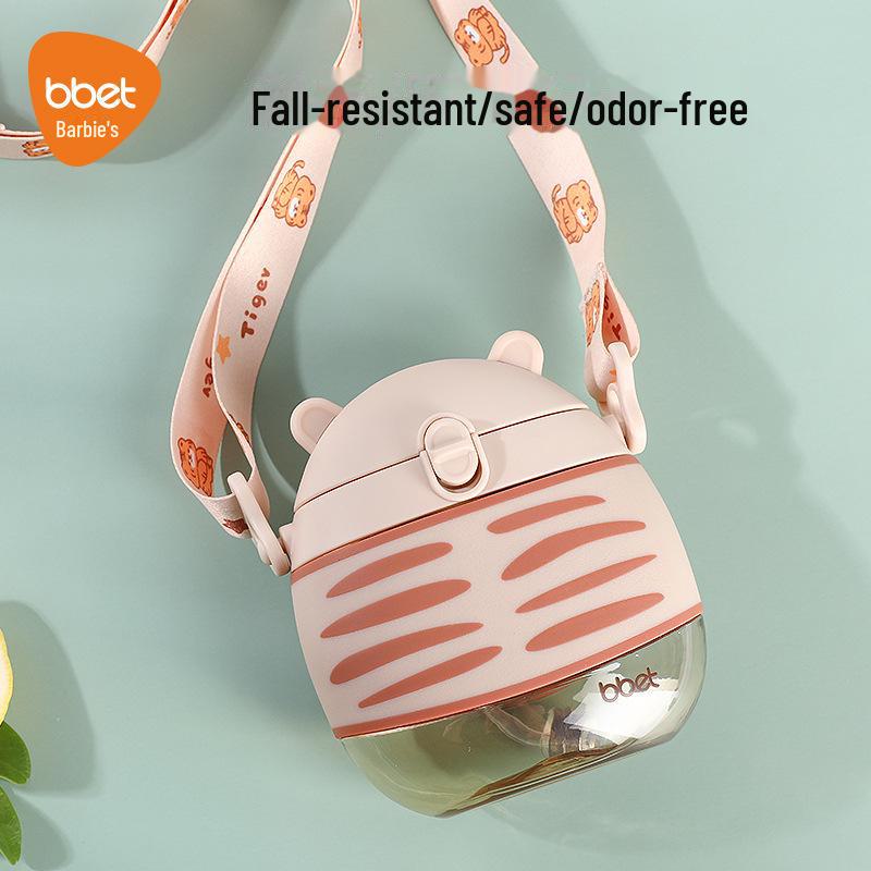 Cartoon Tiger Baby Drinking Cup - PPSU Water Cup for Toddlers & Kindergarten Kids