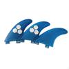 Surfbretter Thruster Finnen Teile Langlebig 3 Stück/Set für Schlauchboot Surfbretter Kanu Blau G3