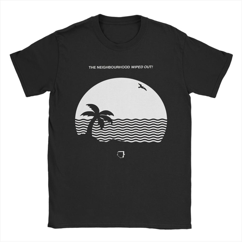 The Neighbourhoods TShirt Unisexs Cotton Tops Funny The NBHD Round Neck Short Sleeve