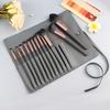 12 Makeup Brushes, High-end Makeup Tool Set, Full Set with Brush Bag, Scholar Eye Brush, Powder Brush, Detail Brush.