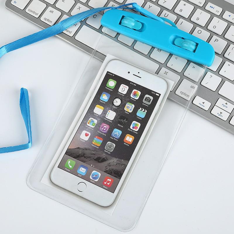 Waterproof Touchscreen Phone Bag for Swimming & Rainy Days - Sealed Underwater Airbag Case