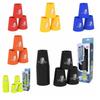 12pcs/set Folding Cup Sport Stacking Cups Cups Sport Flying Racing Cup  Children Gifts