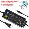 AC 110-240V To DC 3-24V Power Supply Adapter 5.5x2.5mm Plug Multi-Voltage Regulated Adapter LED Display 60W 2.5A