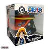 Hucha - PLASTOY - One Piece Pila de sombreros Luffy Ace Sabo - Plástico - 15 cm