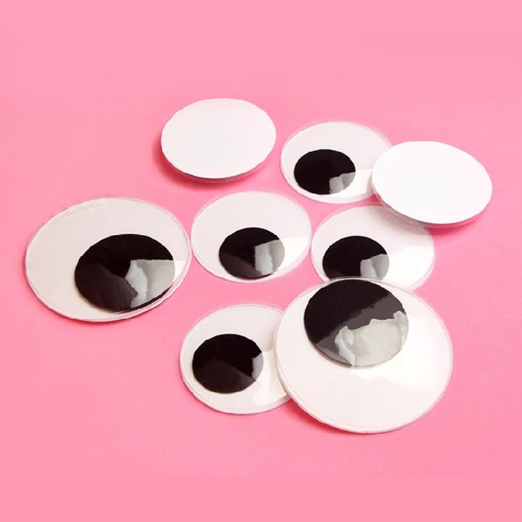 Flat Back Self Adhesive Doll Eyes for Diy Crafts Crochet Toy Handmade Animal