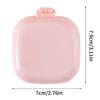 Cute Candy Colored Air Cushion Comb Small Size Travel Portable Massage Comb Folding Mirror Comb Women'S Hair Brush Styling Tool
