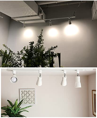 E26 Spotlight, Duct Rail Light, 70W Equivalent Bulb Included, Duct Rail Lighting Fixture, Lighting for Living Room, Hallway, Bedroom, Interior, Adjust